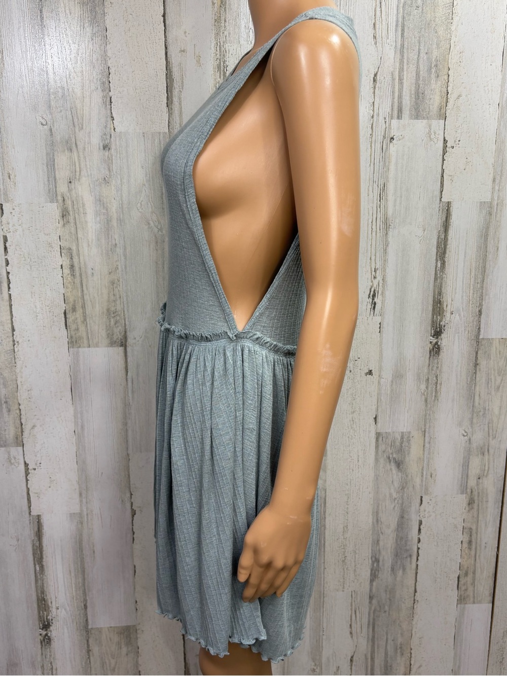 Free People FP Beach Lightweight Ribbed BRB Mini Dress - Picture 5 of 11